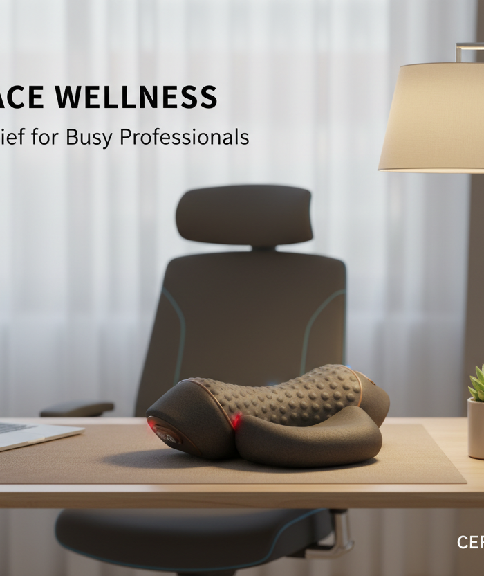 Cervical Massage Pillow Lifestyle Banner